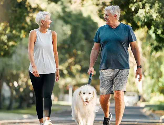 Couple Walking